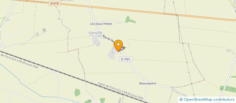 localisation de l'entreprise MADAME ELFIE ALBARET  VANVILLE