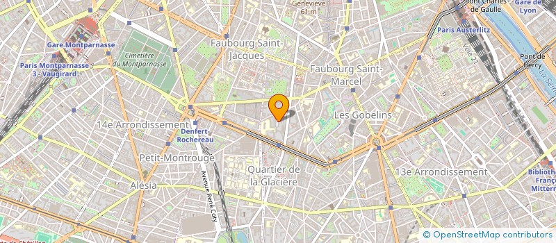 localisation de l'entreprise MADAME ELFIE BOUYE  PARIS