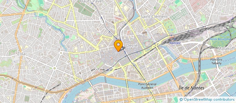 localisation de l'entreprise MADAME ELFIE GAY  NANTES