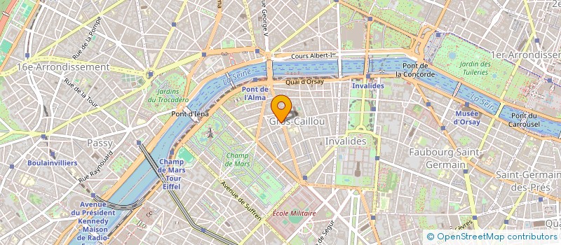 localisation de l'entreprise MADAME ELFIE MARIE ANNE OSSARD  PARIS