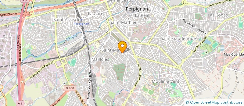 localisation de l'entreprise MADAME ELFY GRIMM  PERPIGNAN