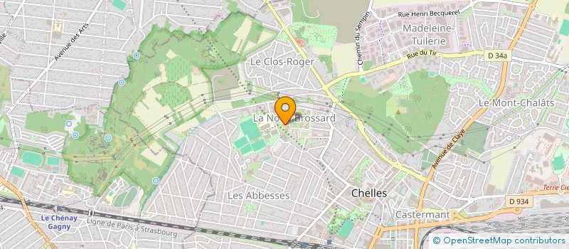 localisation de l'entreprise MADAME ELHAM JAHANGIRI à CHELLES