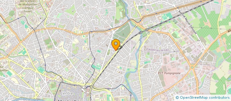 localisation de l'entreprise MADAME ELHAM JOUZDANI à MONTPELLIER