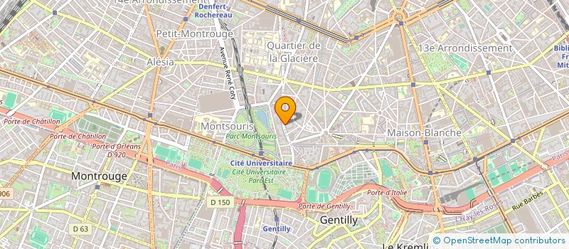 localisation de l'entreprise MADAME ELHAM SOBHANIPOUR  PARIS