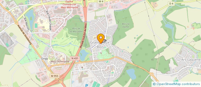 localisation de l'entreprise MADAME ELHAME HAIDOUSSE  METZ