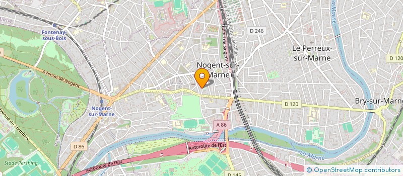 localisation de l'entreprise MADAME ELHEM DACHRAOUI  CHAMPS-SUR-MARNE