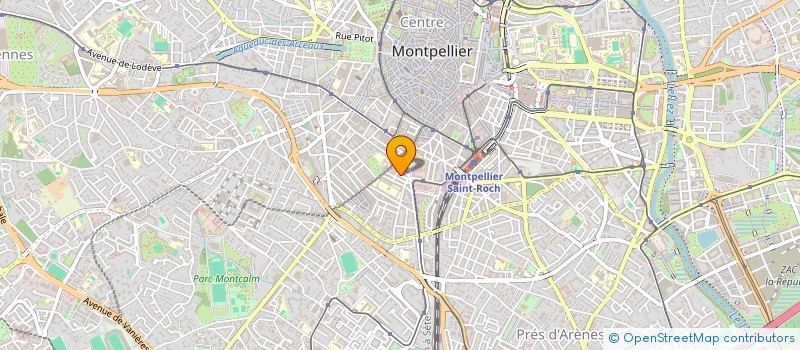 localisation de l'entreprise MADAME ELI AFATCHAO à MONTPELLIER