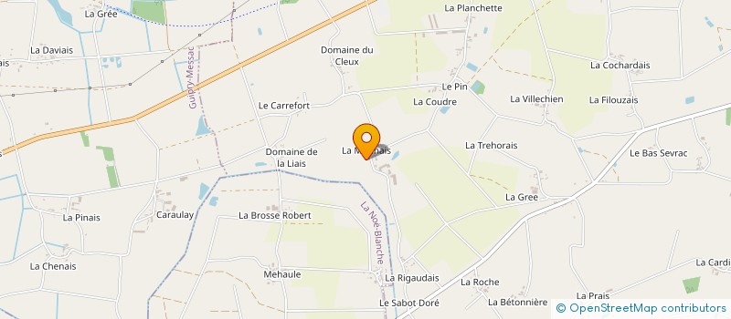 localisation de l'entreprise MADAME ELI LECOMTE  BAIN-DE-BRETAGNE