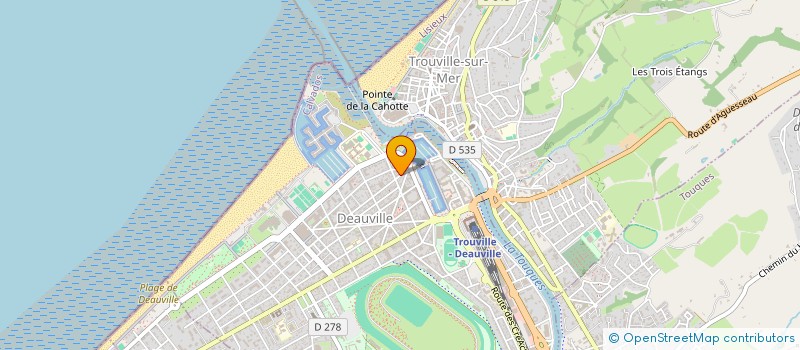 localisation de l'entreprise MADAME ELIA BLANCO-SOTELO  DEAUVILLE