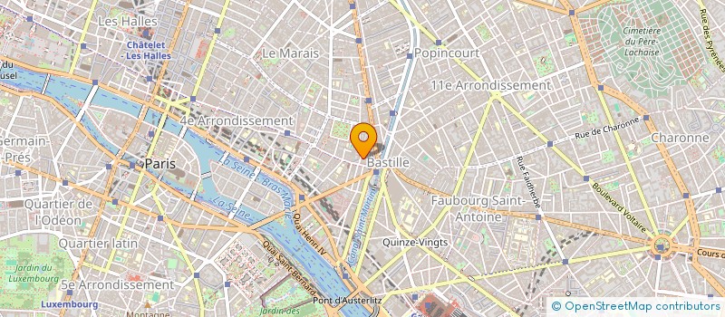 localisation de l'entreprise MADAME ELIA CREUNIER  PARIS