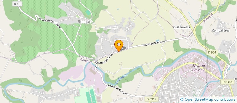 localisation de l'entreprise MADAME ELIA CUEVAS  BUSQUE