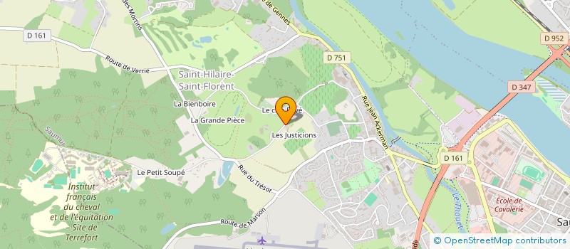 localisation de l'entreprise MADAME ELIA DEBOSSCHERE  SAUMUR