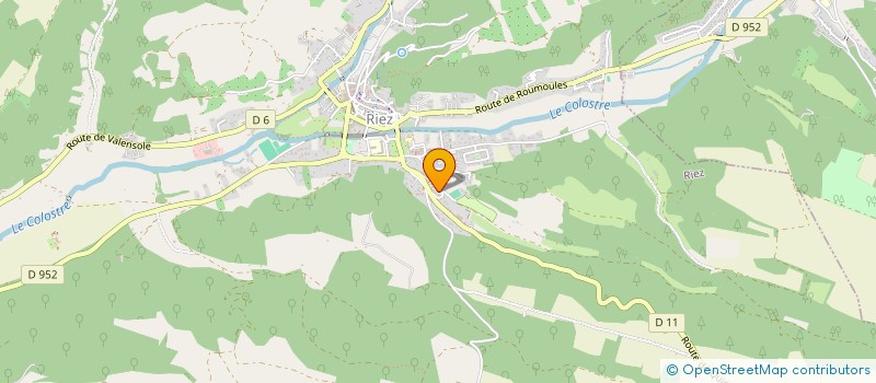 localisation de l'entreprise MADAME ELIA MAURO à RIEZ