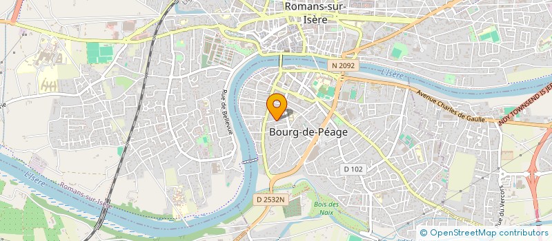 localisation de l'entreprise MADAME ELIA VERILHAC  BOURG-DE-PEAGE