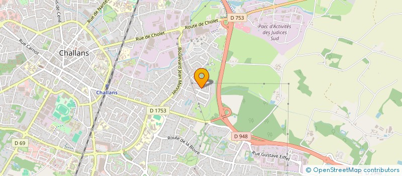localisation de l'entreprise MADAME ELIA VITTET à CHALLANS
