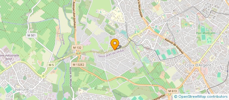 localisation de l'entreprise MADAME ELIAMARA MARTINS à SAINT-JEAN-DE-VEDAS