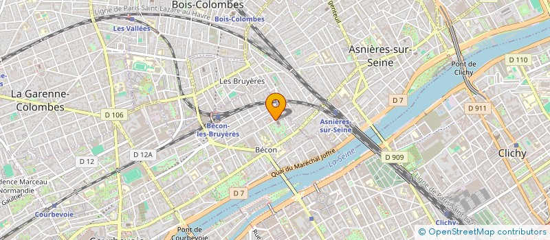 localisation de l'entreprise MADAME ELIANA GALINDO BETANCOURT à COURBEVOIE