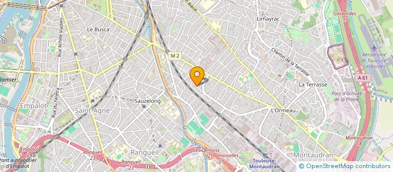 localisation de l'entreprise MADAME ELIANA GONZALEZ  TOULOUSE