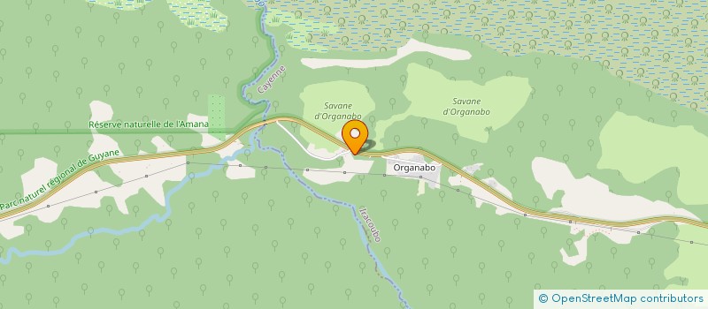 localisation de l'entreprise MADAME ELIANE ABENA  IRACOUBO