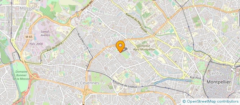 localisation de l'entreprise MADAME ELIANE ACCAULT à MONTPELLIER