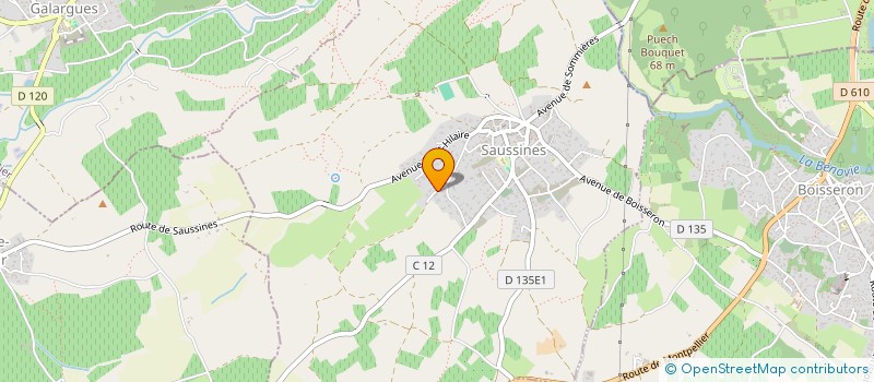 localisation de l'entreprise MADAME ELIANE ALBANESE à SAUSSINES