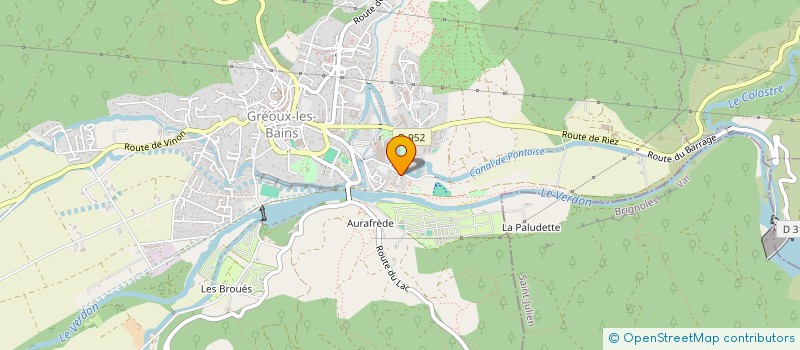localisation de l'entreprise MADAME ELIANE ARMANSA à GREOUX-LES-BAINS