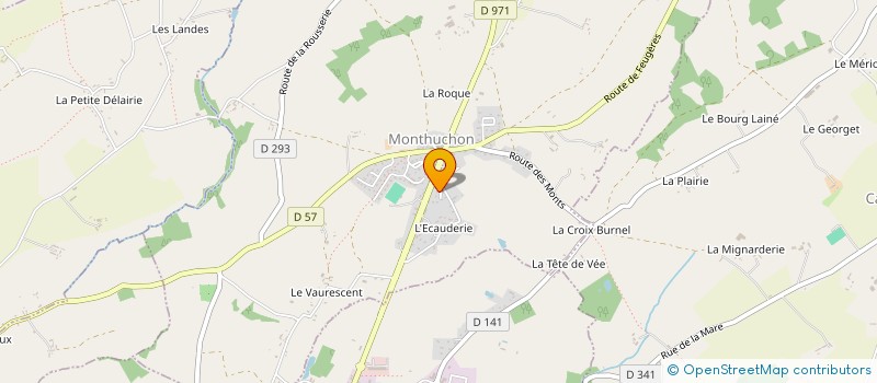 localisation de l'entreprise MADAME ELIANE AUVRAY à SAINT-SAUVEUR-VILLAGES