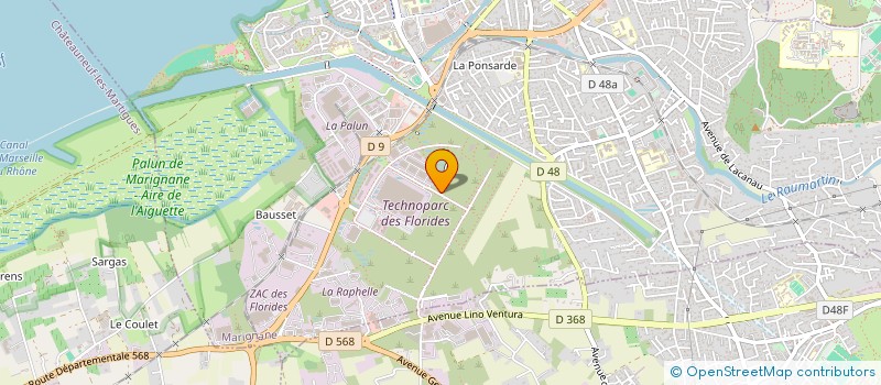 localisation de l'entreprise MADAME ELIANE AZOULAY  MARIGNANE