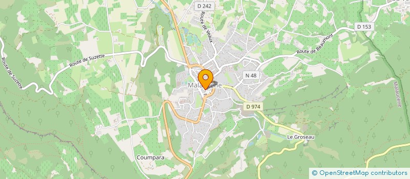 localisation de l'entreprise MADAME ELIANE BAGNOL à MALAUCENE