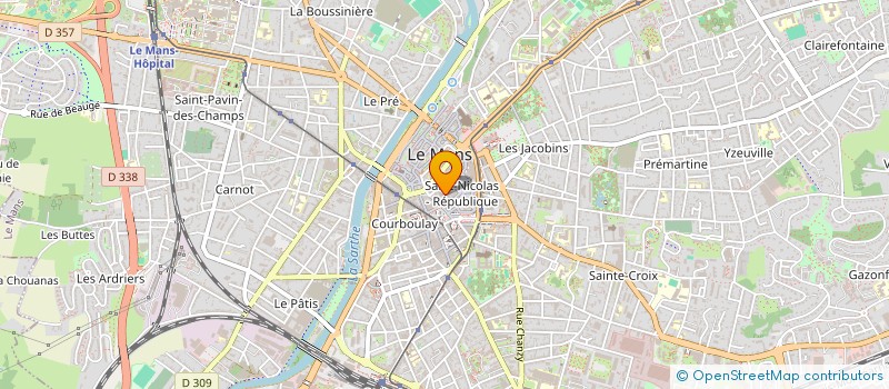 localisation de l'entreprise MADAME ELIANE BARBE à LE MANS