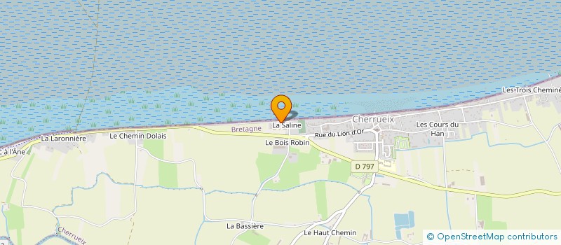 localisation de l'entreprise MADAME ELIANE BASTARD  CHERRUEIX