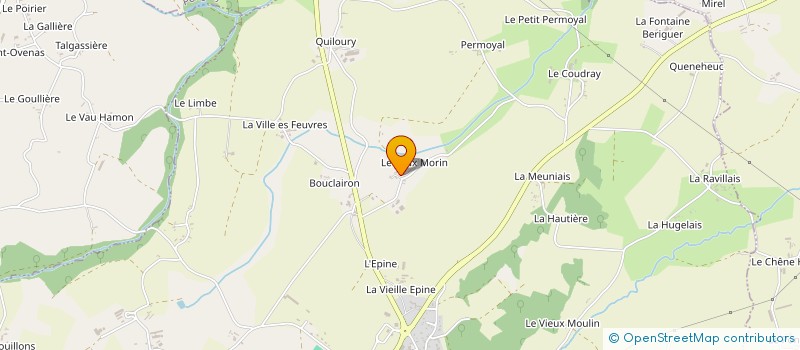 localisation de l'entreprise MADAME ELIANE BEHARD à LE MENE