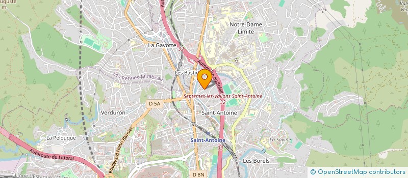 localisation de l'entreprise MADAME ELIANE BENOIT à MARSEILLE
