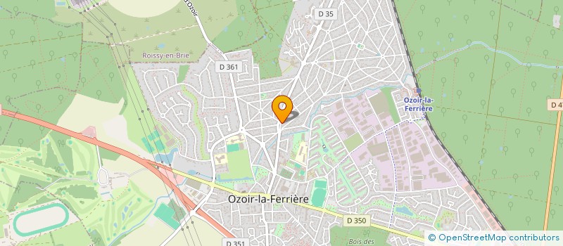 localisation de l'entreprise MADAME ELIANE BENVENISTE à OZOIR-LA-FERRIERE