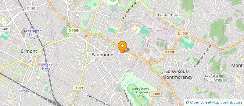 localisation de l'entreprise MADAME ELIANE BERARD à EAUBONNE