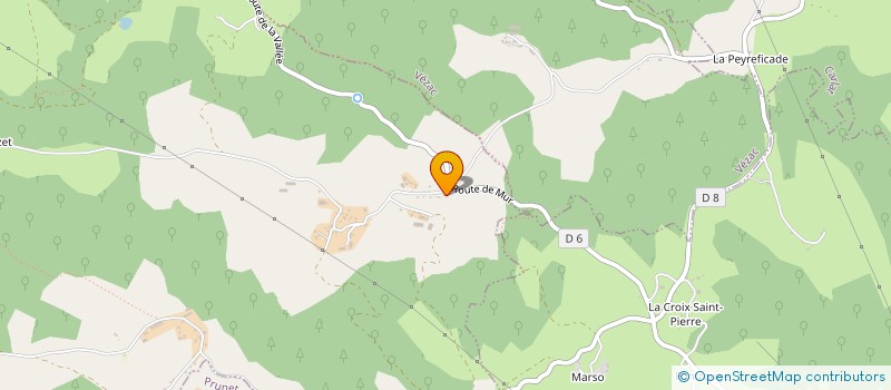 localisation de l'entreprise MADAME ELIANE BERTRAND à ARPAJON-SUR-CERE
