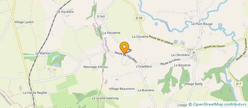 localisation de l'entreprise MADAME ELIANE BIDART  VER