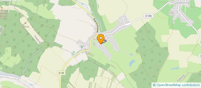 localisation de l'entreprise MADAME ELIANE BRAUN  FOLKLING