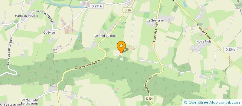 localisation de l'entreprise MADAME ELIANE CABOT à LES MONTS D'AUNAY