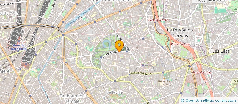 localisation de l'entreprise MADAME ELIANE CALVET  PARIS