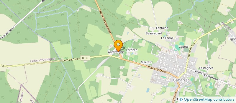 localisation de l'entreprise MADAME ELIANE CAVET  HERRE