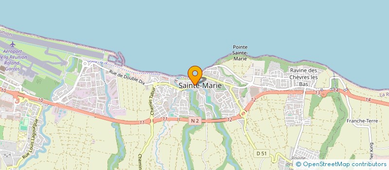 localisation de l'entreprise MADAME ELIANE CHANE YOU KAYE à SAINTE-MARIE