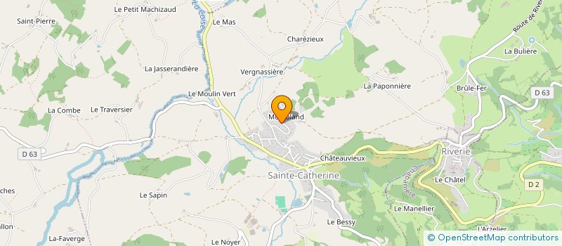 localisation de l'entreprise MADAME ELIANE CHARDON à CHABANIERE