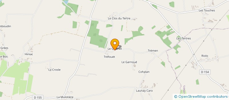 localisation de l'entreprise MADAME ELIANE CHASLES  MOHON