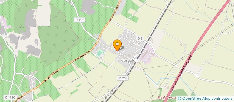 localisation de l'entreprise MADAME ELIANE CHASTAGNIER à NUITS-SAINT-GEORGES