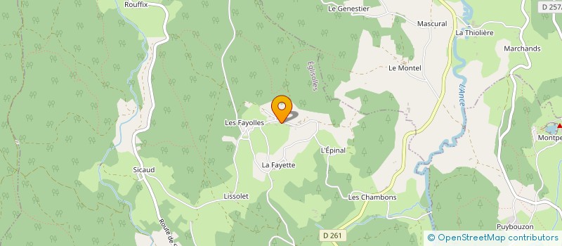 localisation de l'entreprise MADAME ELIANE CLAVELLOUX à EGLISOLLES