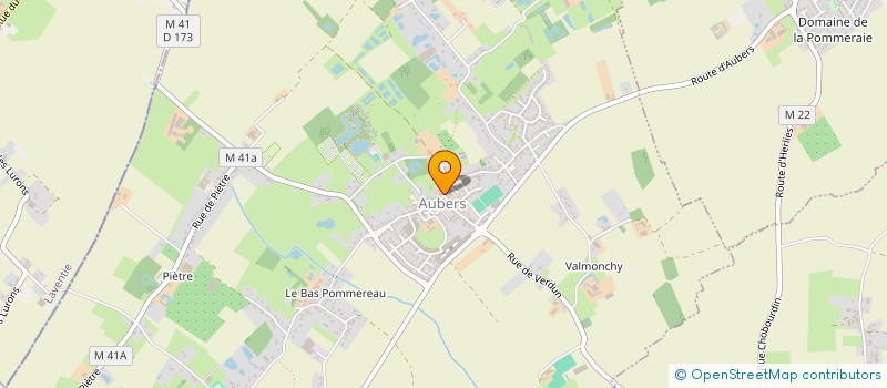 localisation de l'entreprise MADAME ELIANE COENE à AUBERS
