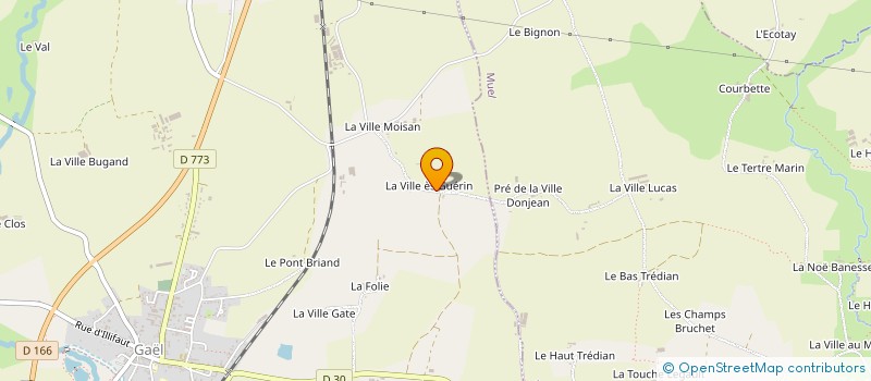 localisation de l'entreprise MADAME ELIANE COLLET  GAEL