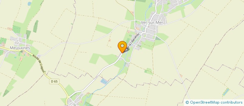 localisation de l'entreprise MADAME ELIANE DALARUN  VER-SUR-MER