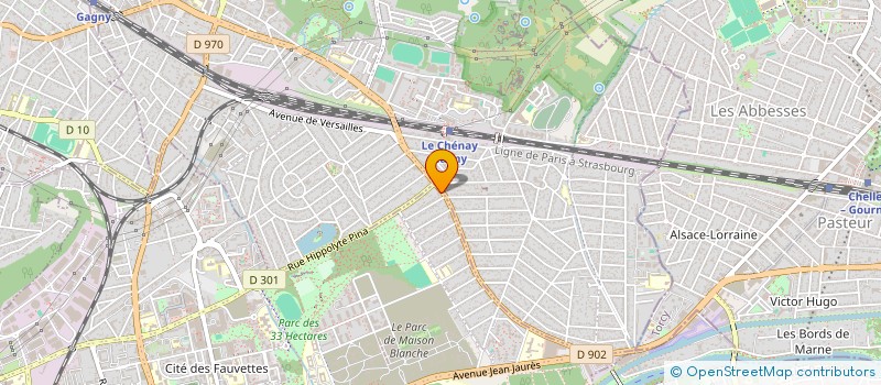 localisation de l'entreprise MADAME ELIANE DE QUEIROZ CATTONY à NEUILLY-SUR-MARNE